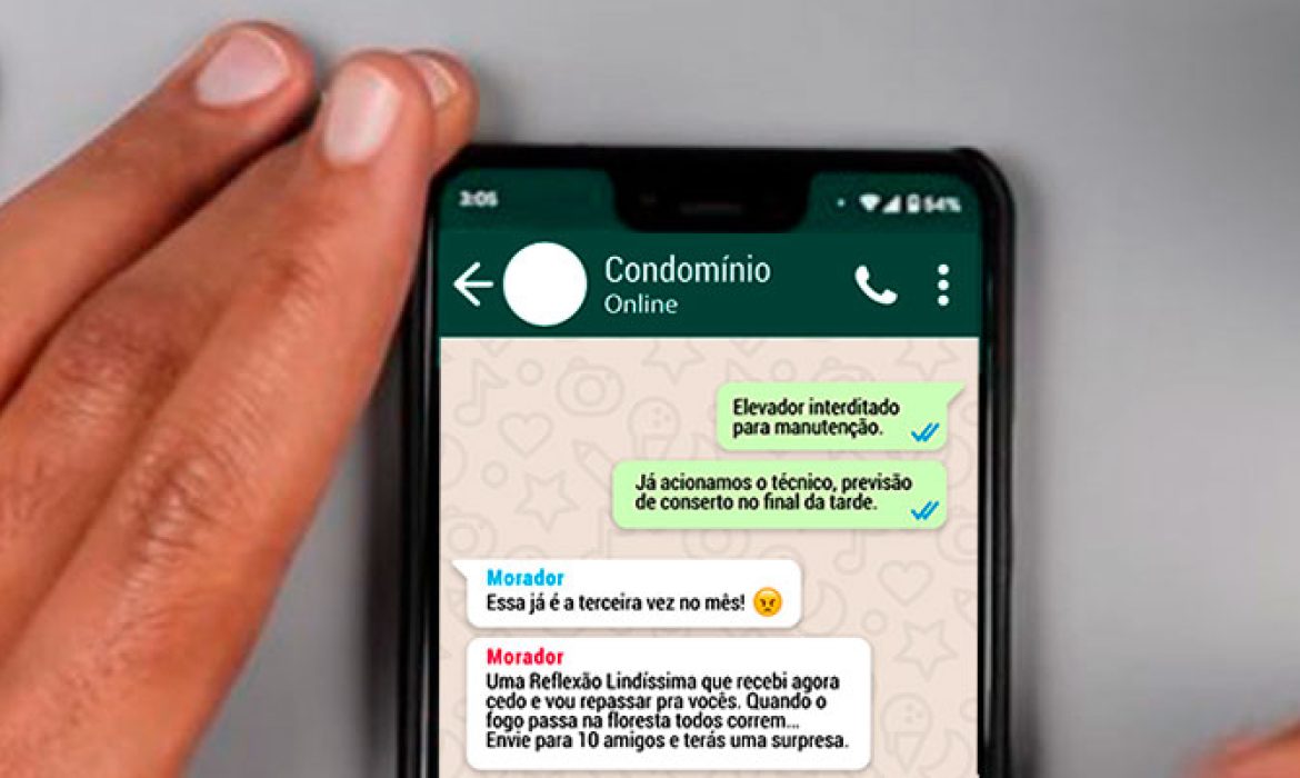 Problemas no grupo de WhatsApp do seu condomínio?